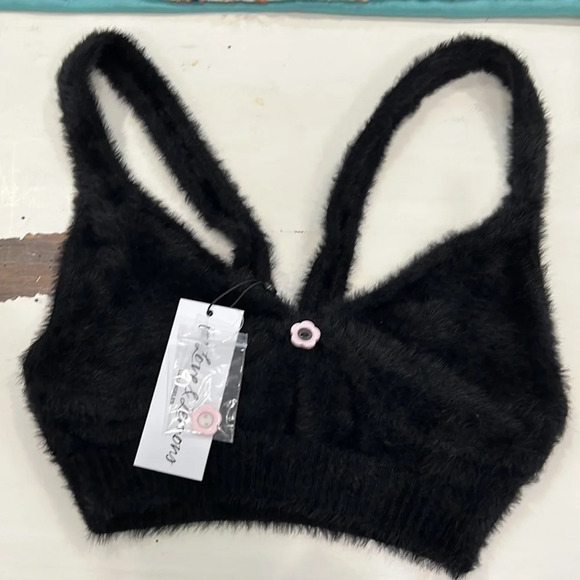 For Love & Lemons “fur” crop tank top - Picture 6 of 9